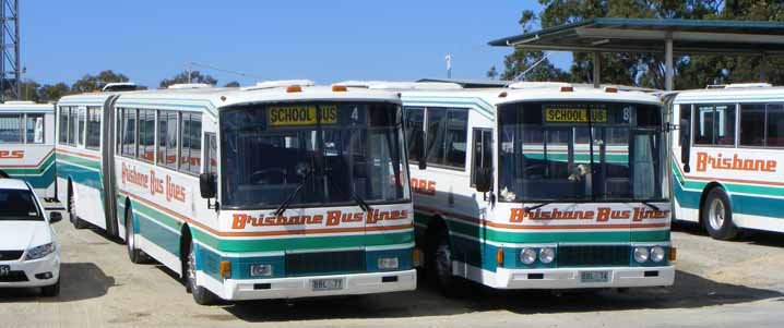 Brisbane Bus Lines Volvo B10ML Fuji Heavy Industries 77 & 74